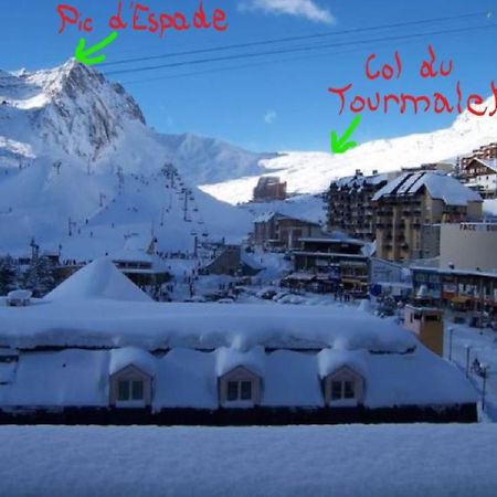 Centre Village ; Vue Imprenable La Mongie Luaran gambar